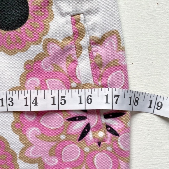 Willi Smith Pink Medallions‎ Mini Skirt - Picture 9 of 11